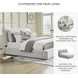 Cabalynn Light Brown California King Upholstered Panel Bed