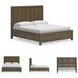 Cabalynn Light Brown King Panel Storage Bed