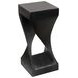 Solana Black Square Accent Table
