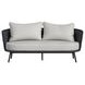 Java Gray Outdoor 70" Loveseat