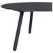 Java Dark Gray Outdoor 2 Piece Round Sintered Stone Top Occasional Table Set