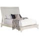 Americana Modern Cotton King Upholstered Panel Bed