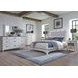 Americana Modern Cotton King Upholstered Panel Bed