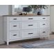 Americana Modern Cotton 9 Drawer Dresser
