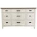 Americana Modern Cotton 9 Drawer Dresser