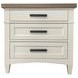 Americana Modern Cotton 3 Drawer Nightstand