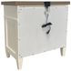Americana Modern Cotton 3 Drawer Nightstand