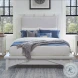 Nantucket Cotton Queen Upholstered Panel Bed