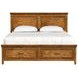 Bandalier Russet Queen Storage Panel Bed