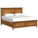 Bandalier Russet Queen Storage Panel Bed