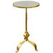 Barclay Gold Leaf Round Cigar Table