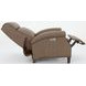 Barrett Cashmere Taupe Leather Lounge Power Recliner with Power Headrest