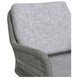 Orlando Gray Upholstered Outdoor Bar Stool Set of 2