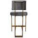 Baylor Bronze and Gray Counter Height Stool