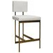 Baylor Bronze and Bronze Counter Height Stool