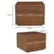 Watson Brown 2 Drawer Nightstand