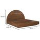 Watson Brown Queen Platform Bed