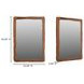 Ellis Walnut Rectangular Wall Mirror