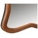 Leni Brown Rectangular Wall Mirror