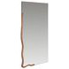 Leni Brown Rectangular Wall Mirror