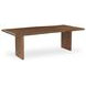 Lila Brown 98" Rectangular Dining Table