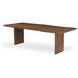Lila Brown 98" Rectangular Dining Table