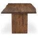 Lila Brown 98" Rectangular Dining Table