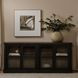 Mona Black 4 Door Sideboard