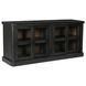 Mona Black 4 Door Sideboard
