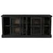 Mona Black 4 Door Sideboard