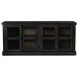 Mona Black 4 Door Sideboard