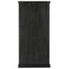 Mona Black 2 Glass Door Tall Cabinet