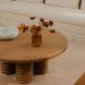 Treccia Oak Round Coffee Table