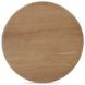 Treccia Oak Round Occasional Table Set