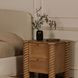 Treccia Oak 2 Drawer Nightstand