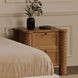 Treccia Oak 2 Drawer Nightstand