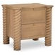 Treccia Oak 2 Drawer Nightstand
