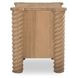 Treccia Oak 2 Drawer Nightstand