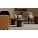 Hadley Warm Brown Rectangular Coffee Table