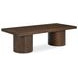 Hadley Warm Brown Rectangular Coffee Table