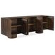 Hadley Warm Brown 6 Door Sideboard