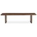 Lila Brown Small Dining Bench