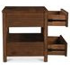 Lottie Brown 2 Drawer Nightstand