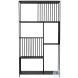 Rama Black Gunmetal Bookcase
