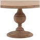 Bergamo Natural 54" Round Dining Table