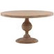 Bergamo Natural 54" Round Dining Table
