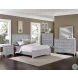 Bonanza Gray King Mansion Bed