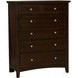 Bonanza Merlot Storage Poster Bedroom Set