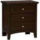Bonanza Merlot Storage Poster Bedroom Set