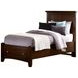 Bonanza Merlot Kids Mansion Storage Panel Bedroom Set
